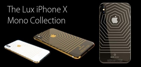 纯金Iphone X（A golden Iphone X） | 首页精选| Luxe Magazine