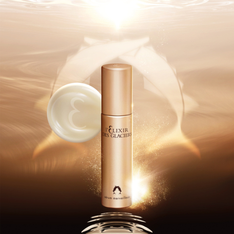 Elixir des Glaciers: anti-aging serum with sturgeon DNA and marine