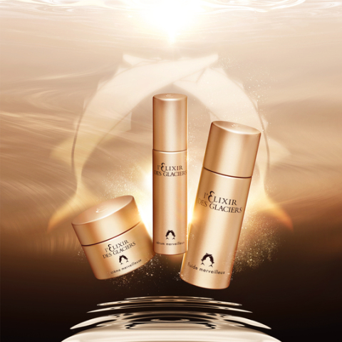 Elixir des Glaciers: anti-aging serum with sturgeon DNA and marine