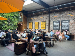 Concept d'un café shop dans le quartier de WIlliamburg à Brooklyn