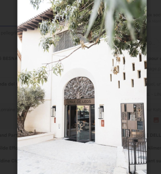 Façade et entrée principale de L’Isle de Leos, boutique-hôtel MGallery en Provence