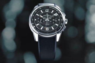 Montre Jaeger-LeCoultre Polaris Chronograph Ocean Grey avec cadran gris océan et accents orange