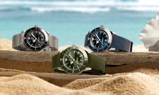 Montre Breitling Superocean Heritage inspirée du surf hawaïen
